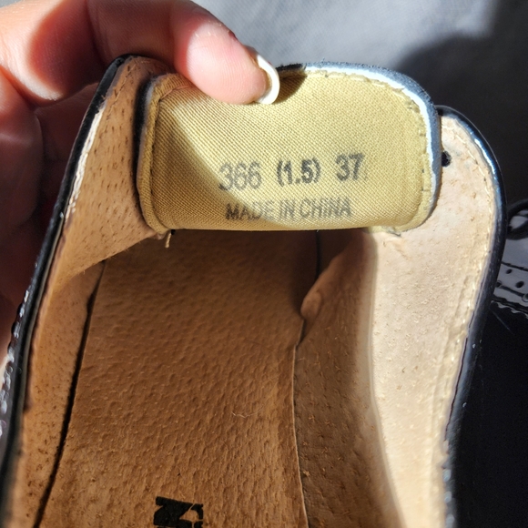 Dadawen Black and White Platform Oxford Size 37  6/6.5 - Picture 10 of 12